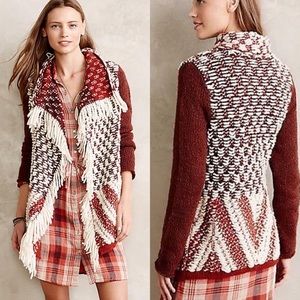 Fringe Yarn Work Cardigan